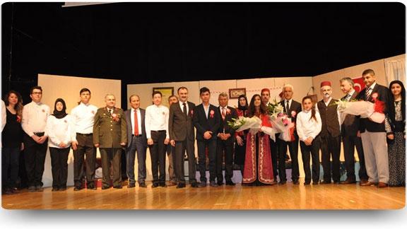 İstiklal Marşı´nın Kabulunun 95. Yıl Dönümü ve Mehmet Akif Ersoy´u Anma Töreni Yapıldı