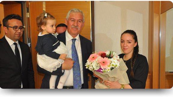 İl Milli Eğitim Müdürümüz Osman Elmalı Şehit Yiğitcan Ciğa´nın Ailesini Ziyaret Etti