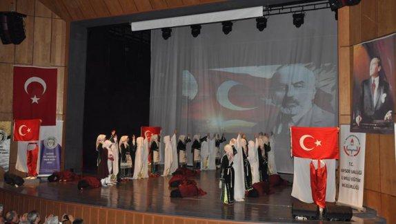 İstiklal Marşı´nın Kabul Edilişinin 96. Yıl Dönümü ve Mehmet Akif Ersoyu Anma Töreni Yapıldı
