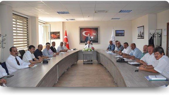 İl Milli Eğitim Müdürümüz Osman Elmalı İlçe Milli Eğitim Müdürleriyle Toplantı Yaptı