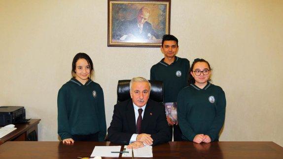 Valimiz Sayın Süleyman Kamçı Tarihi Kayseri Lisesini Ziyaret Etti