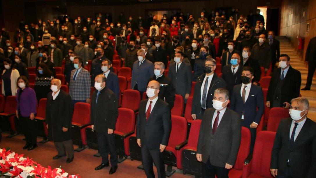 İl Milli Eğitim Müdürümüz Sayın Ahmet Saim DURGUN, 10 Aralık İnsan Hakları ve Demokrasi Haftası Kutlama Programına Katıldı
