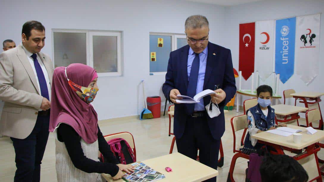 İl Milli Eğitim Müdürümüz Sayın Ayhan TELTİK, Türk Kızılayı Kayseri Toplum Merkezini Ziyaret Etti