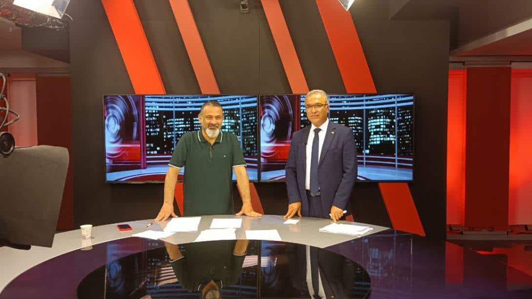İl Millî Eğitim Müdürümüz Sn. Ayhan TELTİK, TV Kayseri'nin canlı yayın konuğu oldu