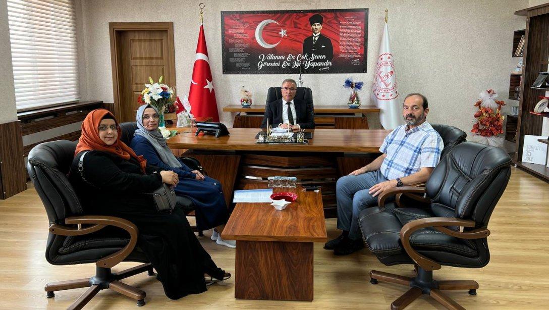 İHH İnsani Yardım Derneği Başkanı Ali Mazıcıoğlu, İl Millî Eğitim Müdürümüz Sn. Ayhan Teltik'i Ziyaret Etti