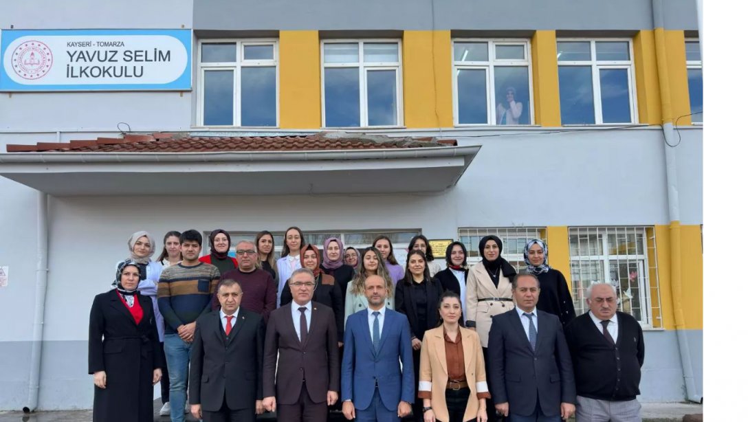 İl Millî Eğitim Müdürümüz Sayın Ayhan Teltik Tomarza ilçesi Yavuz Selim İlkokulunu ziyaret etti