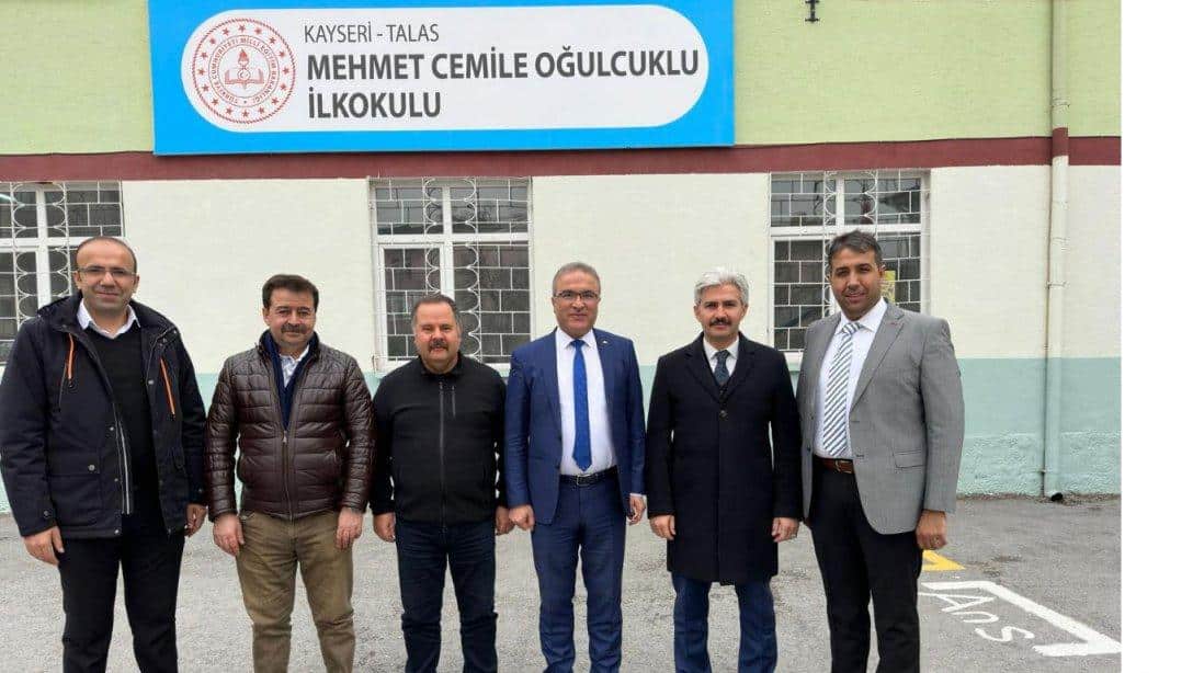 İl Millî Eğitim Müdürümüz Sayın Ayhan Teltik Mehmet Cemile Oğulcuklu İlkokulunu ziyaret etti.