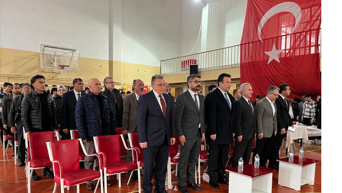 İl Millî Eğitim Müdürümüz Bahameddin Karaköse Kocasinan Mustafa Kemal Atatürk MTAL'de düzenlenen 