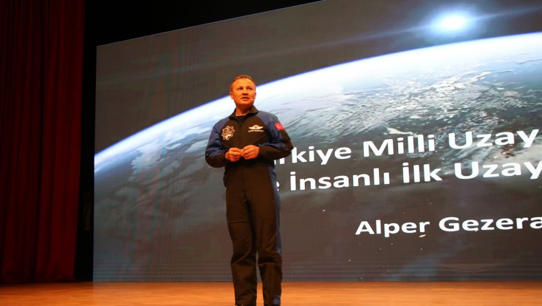 İlk Türk Astronotu Alper Gezeravcı Kayseri'de Öğrencilerimizle Buluştu! 
