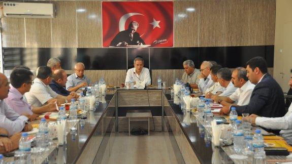 İl Milli Eğitim Müdürümüz Sayın Celalettin EKİNCİ, İlçe Milli Eğitim Müdürleriyle Toplantı Yaptı.