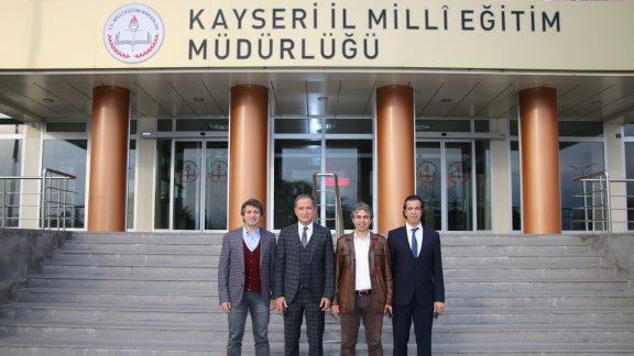 Gaziantep ve Kırıkkale İl Milli Eğitim Müdürleri İl Milli Eğitim Müdürümüzü Ziyaret Ettiler.