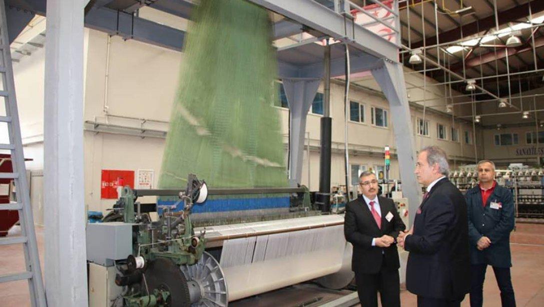 Türkiye Tekstil Sanayi işverenleri Sendikası Mesleki ve Teknik Anadolu Lisesi Ziyareti