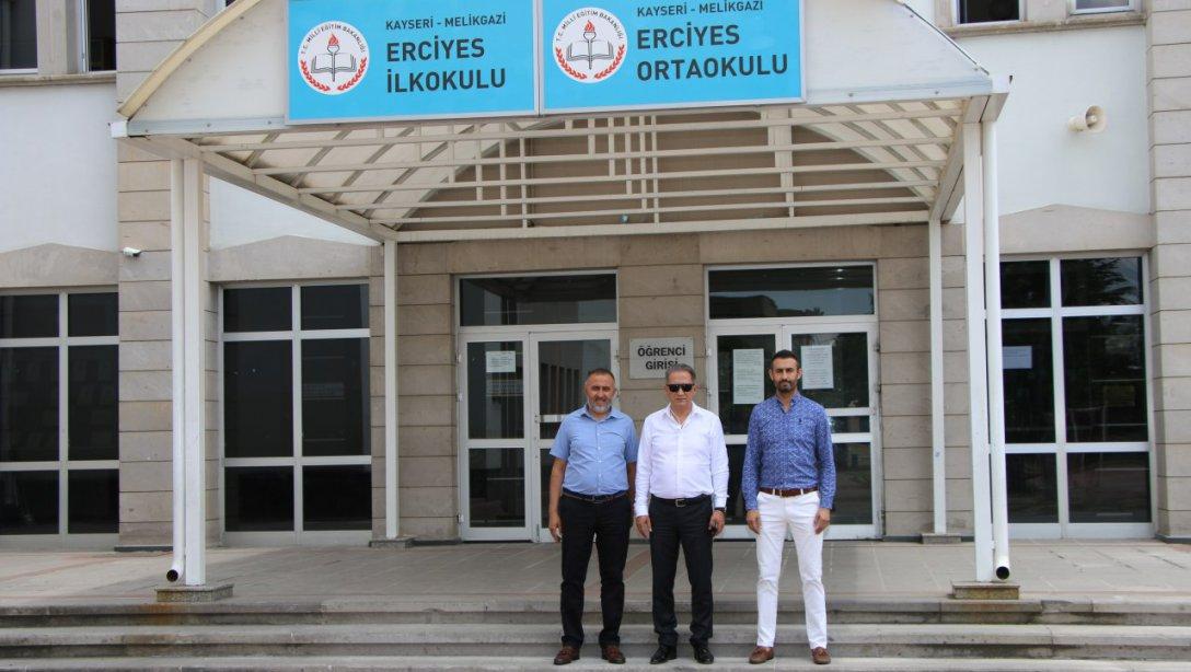 İl Milli Eğitim Müdürümüz Sayın Celalettin EKİNCİ, Erciyes İlkokulu/Ortaokulu'nda İncelemelerde Bulundu
