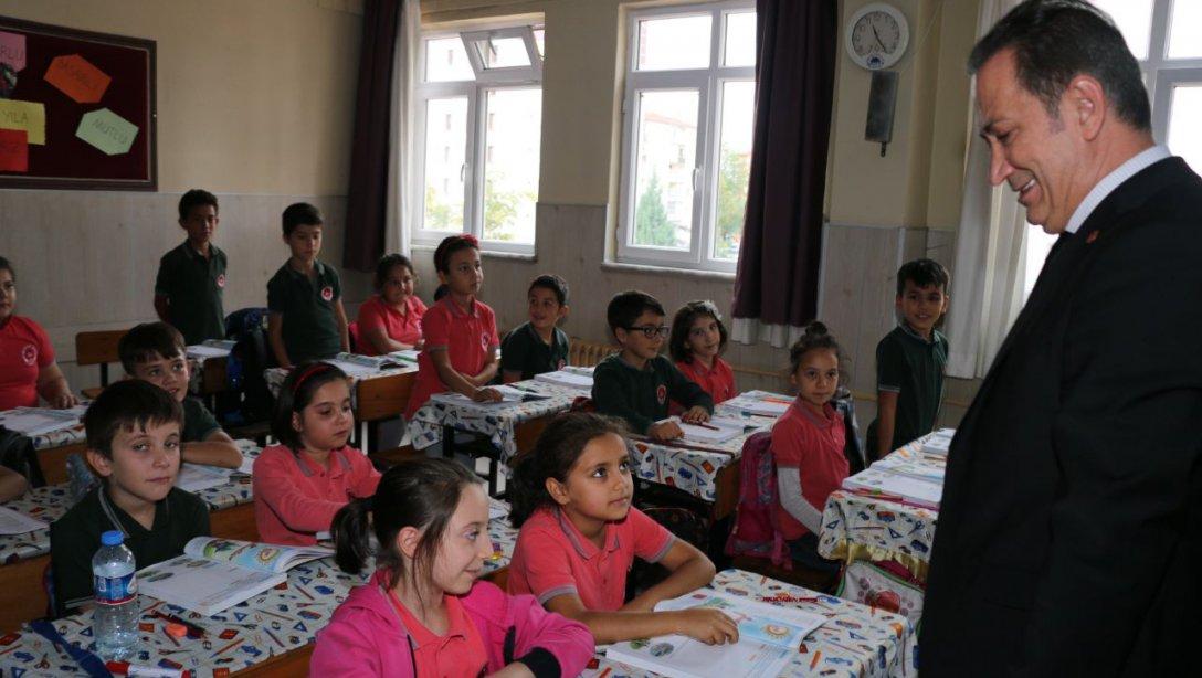 İl Milli Eğitim Müdürümüz Sayın Celalettin EKİNCİ, Ahmet Kirazgiller İlkokulu'nda İncelemelerde Bulundu.