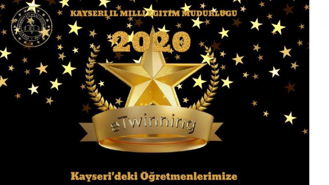 eTwinning EBA-FATİH ENTEGRASYONU Kategorisi Özel Ödülü Kayseri'de.