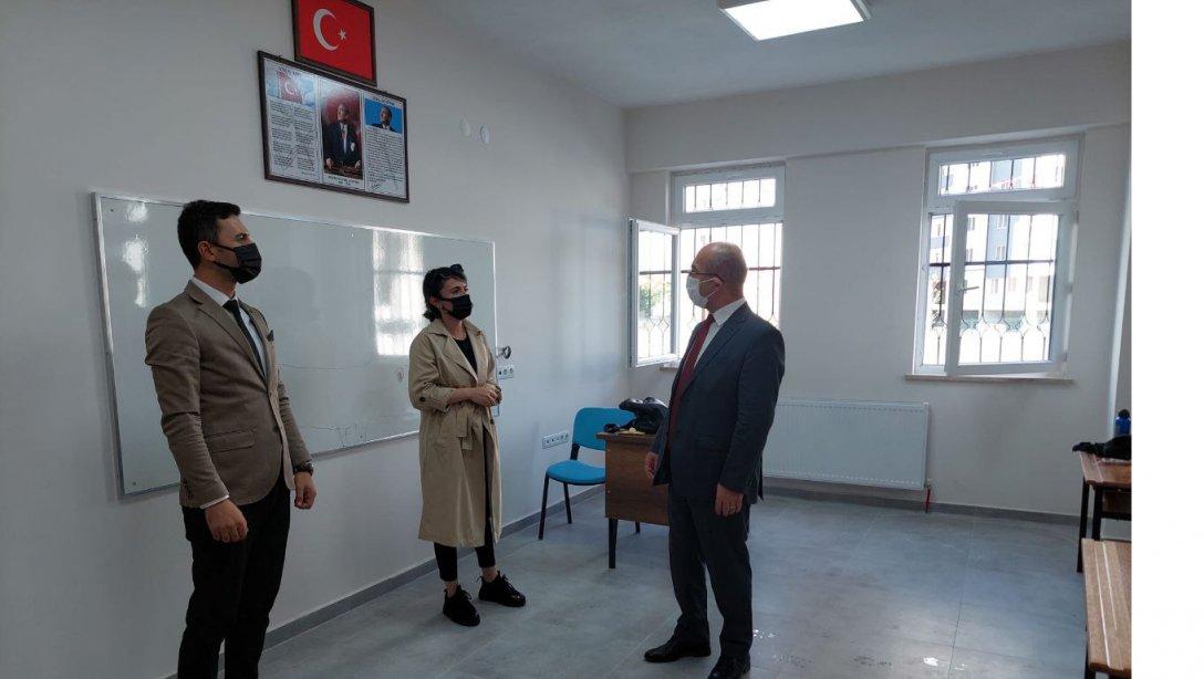 İl Milli Eğitim Müdürümüz Sayın Ahmet Saim DURGUN, Mevlana İlkokulunu Ziyaret Etti