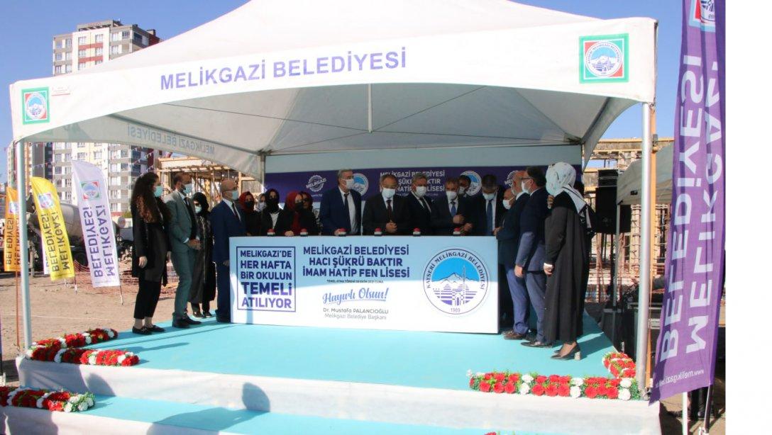 İl Milli Eğitim Müdürümüz Sayın Ahmet Saim DURGUN Temel Atma Törenine Katıldı.