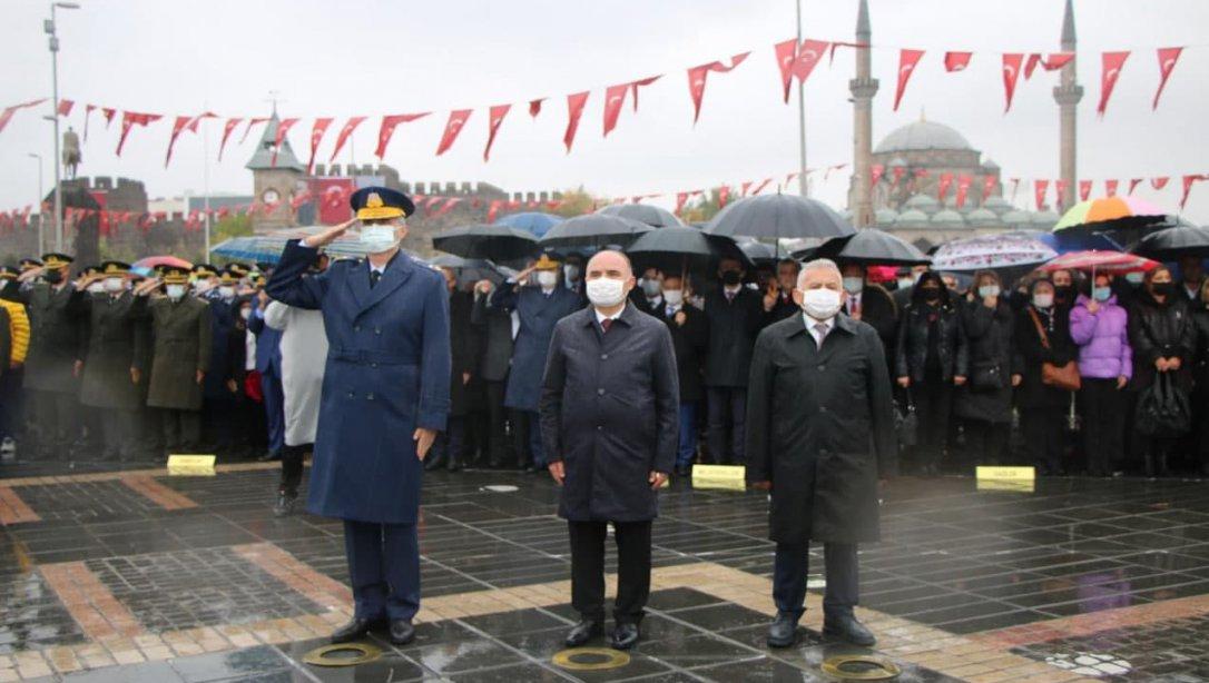 Mustafa Kemal Atatürk Vefatının 83. Yıl Dönümünde İlimizde Yapılan Törenlerle Anıldı