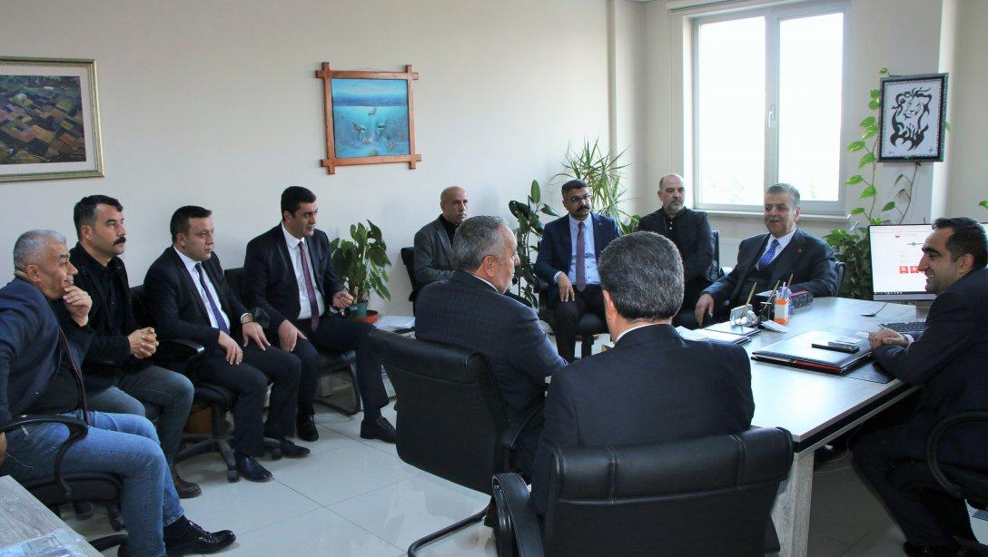 MHP Kayseri İl Başkanı Sayın Adnan İNCETOPRAK, müdürlüğümüze nezaket ziyaretinde bulundu.