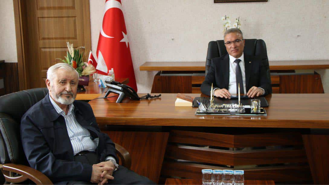 19. Dönem Kayseri Milletvekili Sayın Op.Dr.Seyfi ŞAHİN, İl Milli Eğitim Müdürümüz Sayın Ayhan TELTİK'i Ziyaret Etti