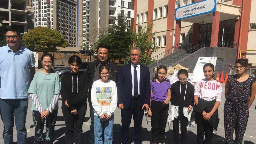 İl Millî Eğitim Müdürümüz Sn. Ayhan Teltik, Refika Küçükçalık Ortaokulu'nu Ziyaret Etti