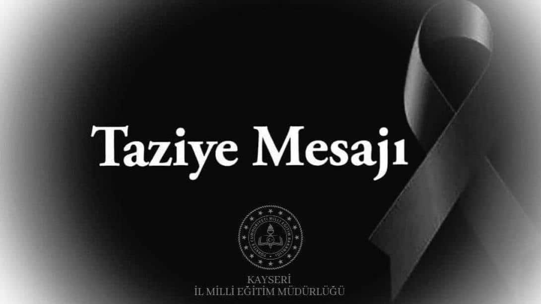 TAZİYE MESAJI