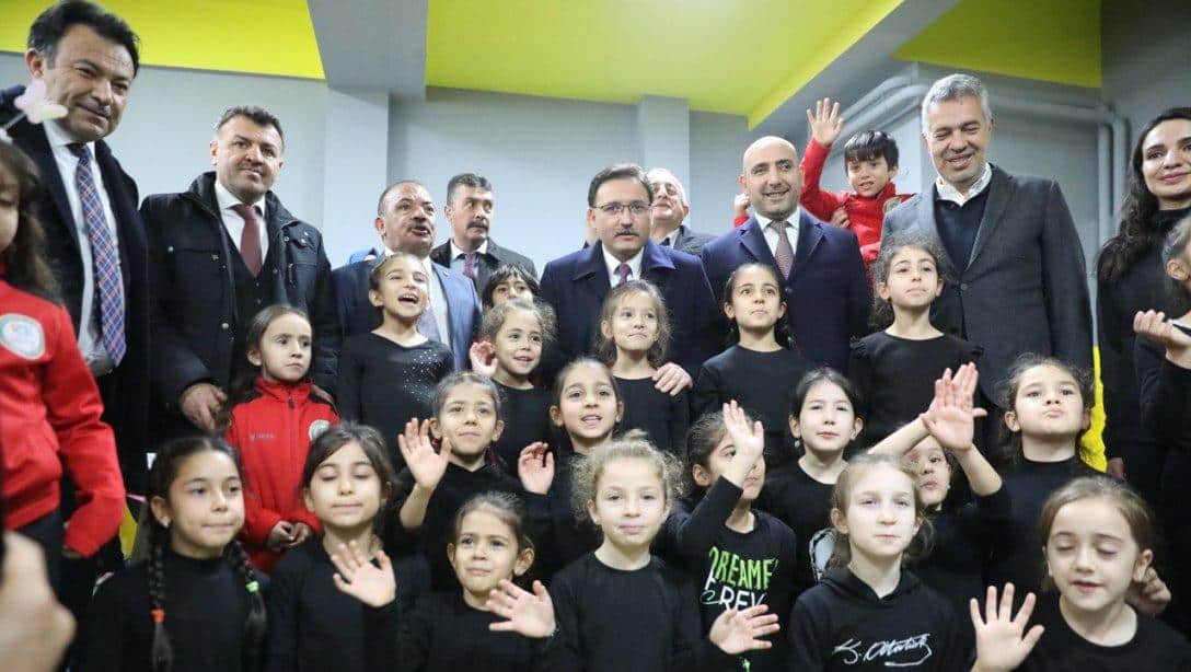 Kayseri Ticaret Borsası Erva Spor Okulu Açıldı 