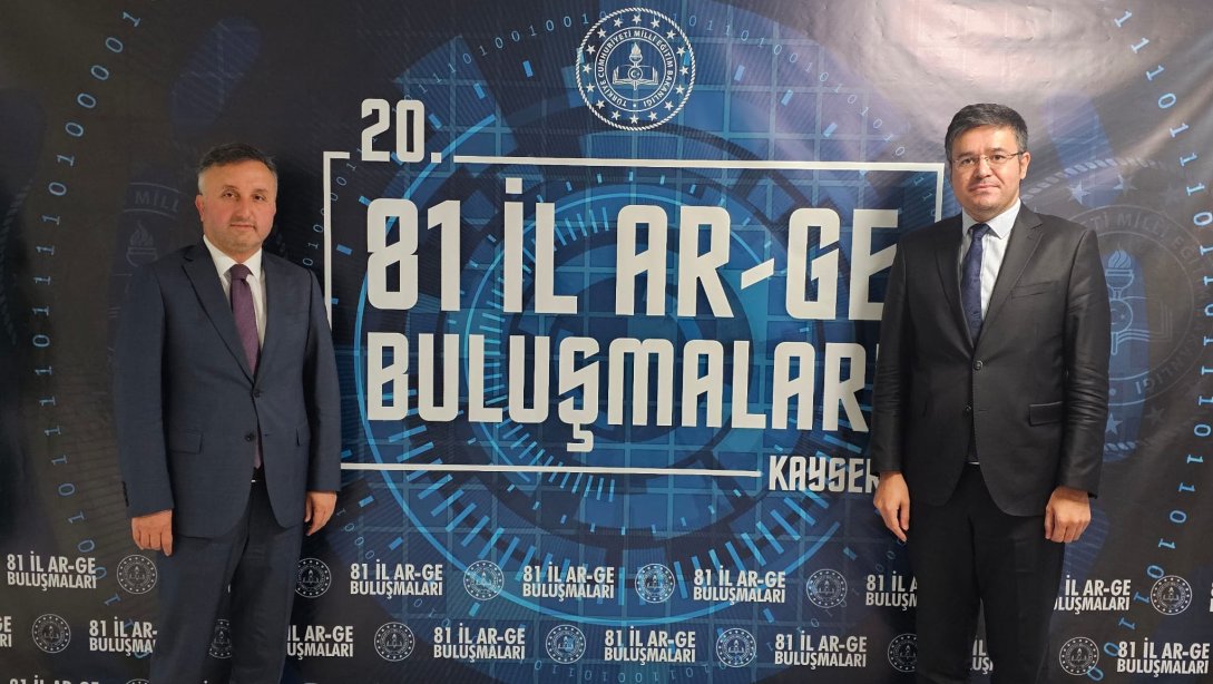 81 İL AR-GE BULUŞMALARININ 20'NCİSİ KAYSERİ'DE GERÇEKLEŞTİRİLDİ