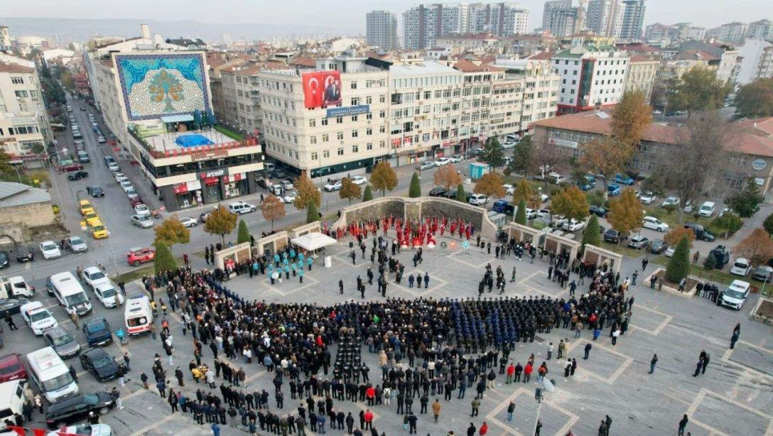 CUMHURİYETİMİZİN KURUCUSU GAZİ MUSTAFA KEMAL ATATÜRK'ÜN EBEDİYETE İRTİHALİNİN 86. YIL DÖNÜMÜ DOLAYISIYLA ANMA PROGRAMI DÜZENLENDİ