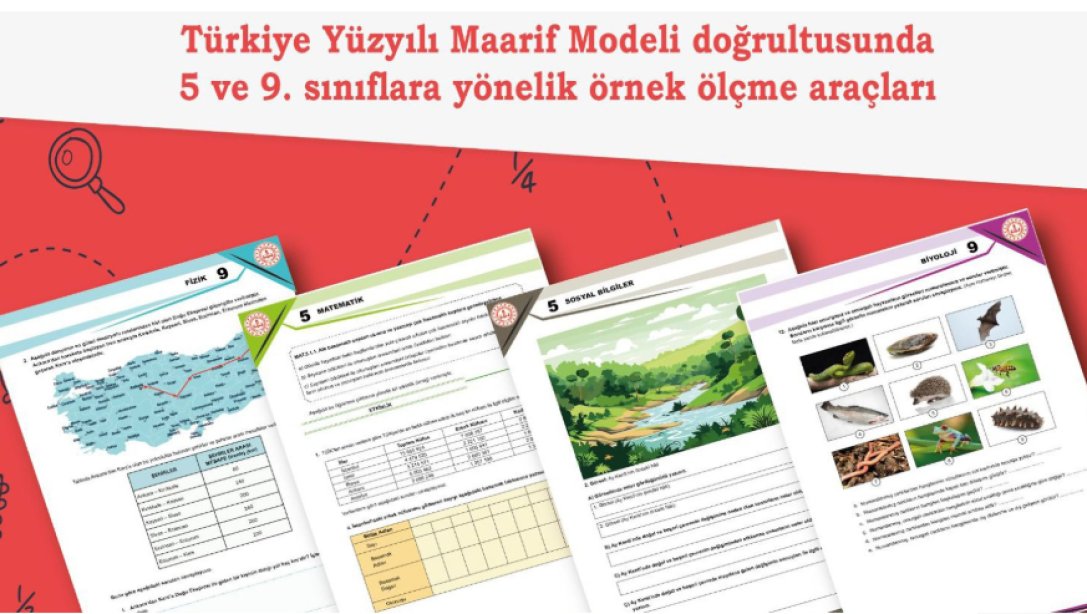 YENİ MÜFREDATA UYGUN YENİ ÖRNEK ÖLÇME ARAÇLARI YAYIMLANDI