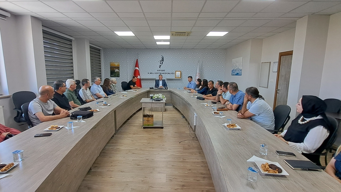 İL MİLLÎ EĞİTİM MÜDÜRÜMÜZ COŞKUN ESEN, YIL SONU DEĞERLENDİRME TOPLANTISINA KATILDI